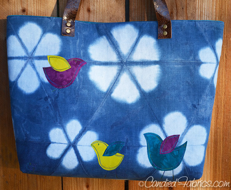 Indigo-Leather-Handle-Linen-Tote-Cotton-Blossom-2